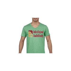 V-neck T-shirt Irish Green Image